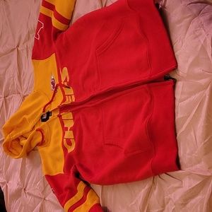 Chiefs sweatshirt jacket